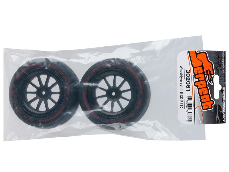 Serpent F190 Reifensatz vorne Mischung Soft