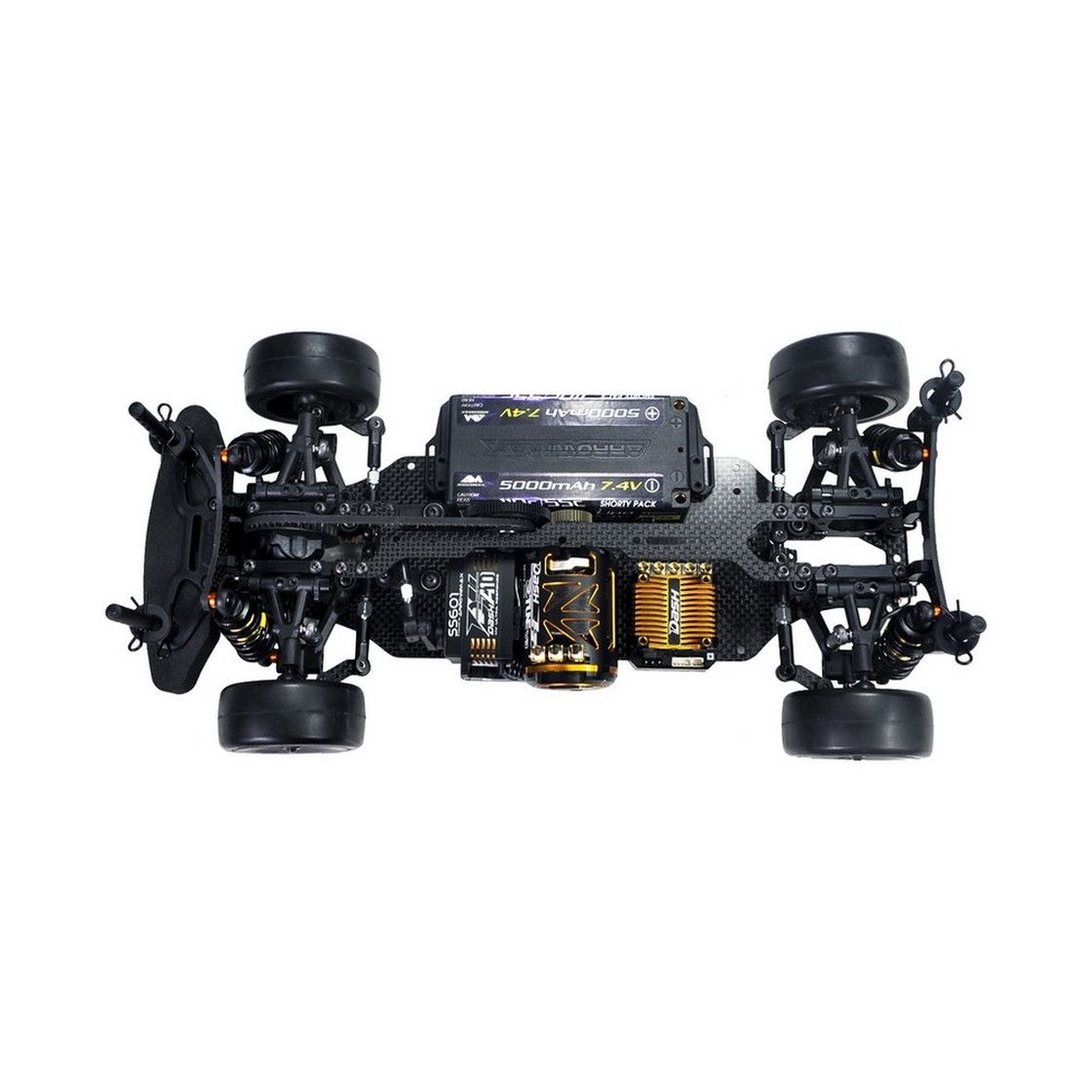 Serpent Medius X20 Mini Touring EP 1:10 M-Chassis mit Kohlefaser RC Modellauto Artexio