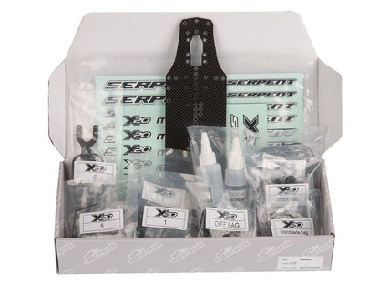 Serpent Medius X20 Mini Touring EP 1:10 M-Chassis mit Kohlefaser RC Modellauto Artexio