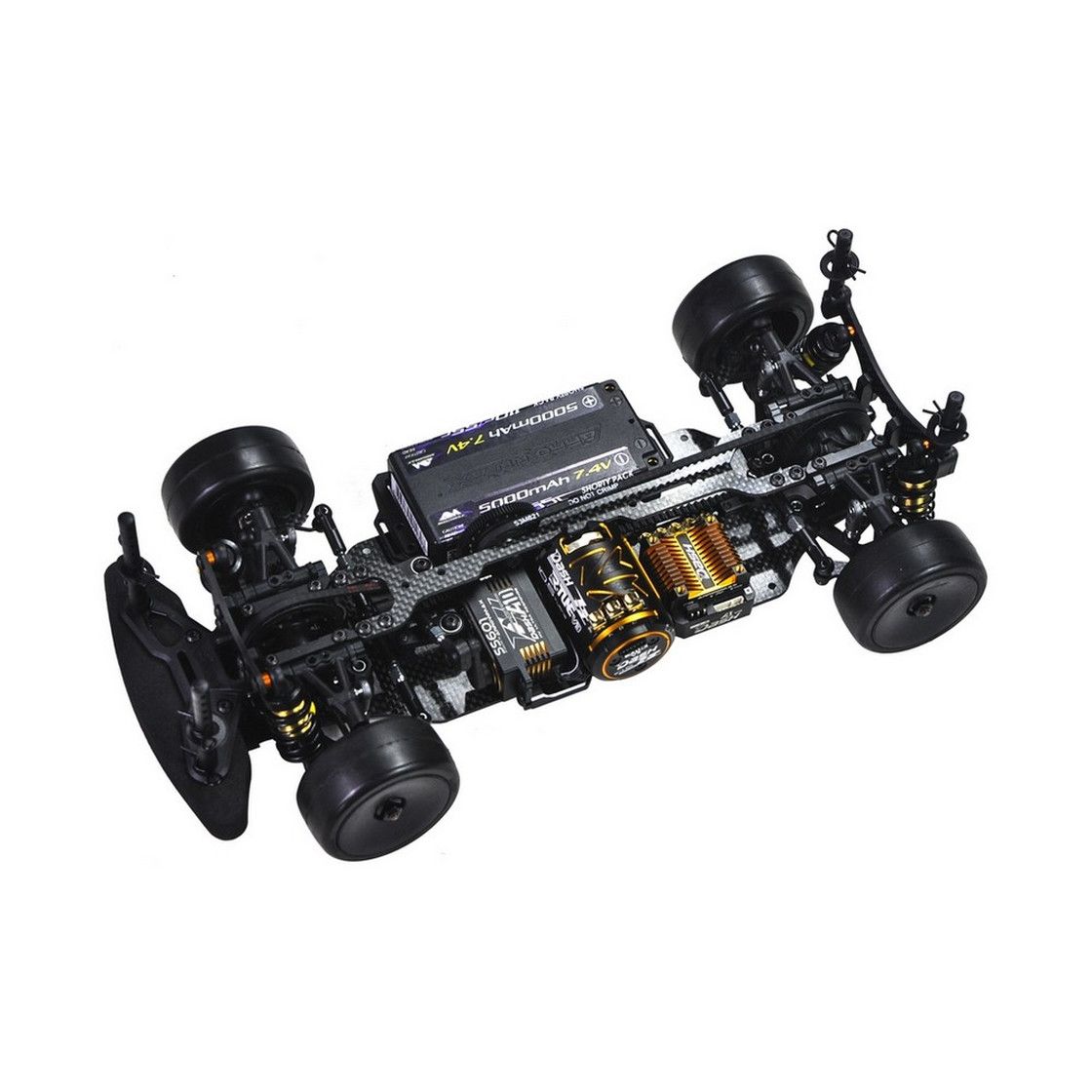 Serpent Medius X20 Mini Touring EP 1:10 M-Chassis mit Kohlefaser RC Modellauto Artexio