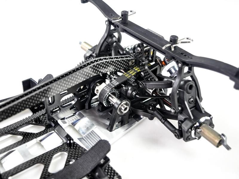 Serpent Viper 990E Evo 1:8 Elektro Glattbahn Chassis 4WD Kit Spec