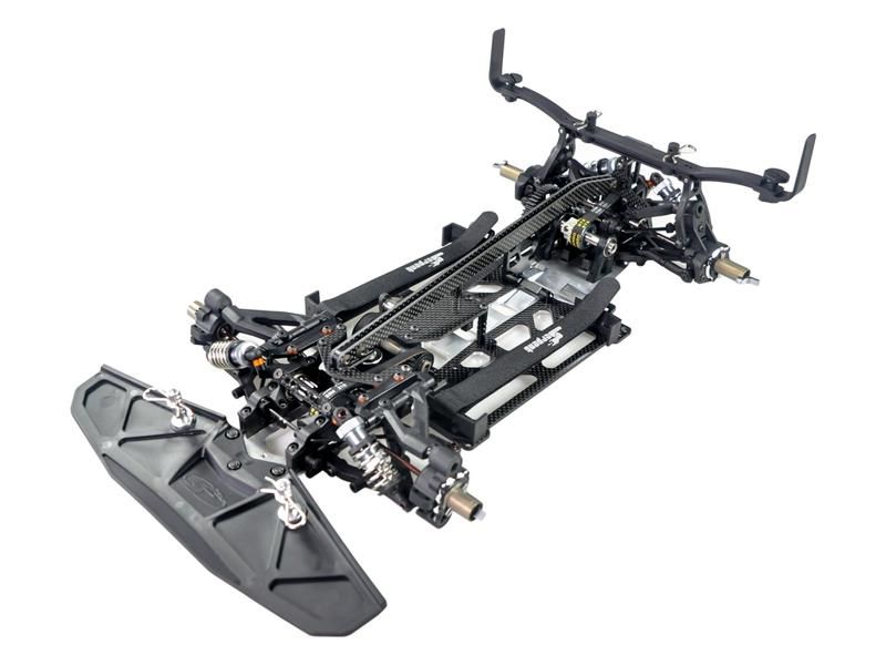 Serpent Viper 990E Evo 1:8 Elektro Glattbahn Chassis 4WD Kit Spec