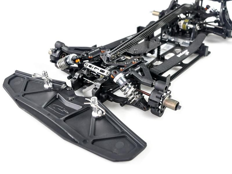 Serpent Viper 990E Evo 1:8 Elektro Glattbahn Chassis 4WD Kit Spec
