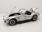 Kyosho Shelby Cobra 427 S/C – Silver/White 1:18 Model