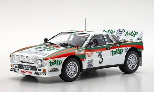 Kyosho Lancia Rallye 037 #3 Rally dell'Isola d'Elba 1985 Cerrato/Cerri 1:18 Modell