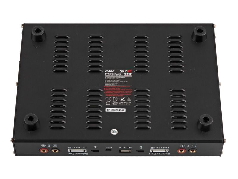 SkyRC D400 AC/DC Ladegerät LiPo 1-7S 20A 2x200W