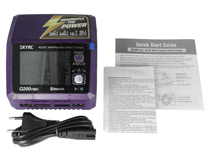 SkyRC Q200 Neo Ladegerät LiPo 1-6s 10A 200W