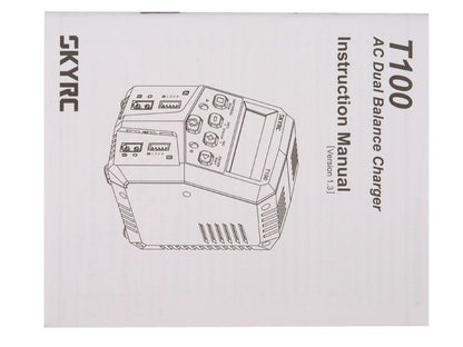 SkyRC T100 AC Ladegerät LiPo 2-4s 5A 2x50W