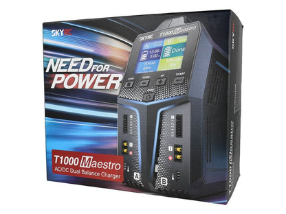 SkyRC T1000 Maestro AC/DC Ladegerät LiPo 1-6s 20A 450W