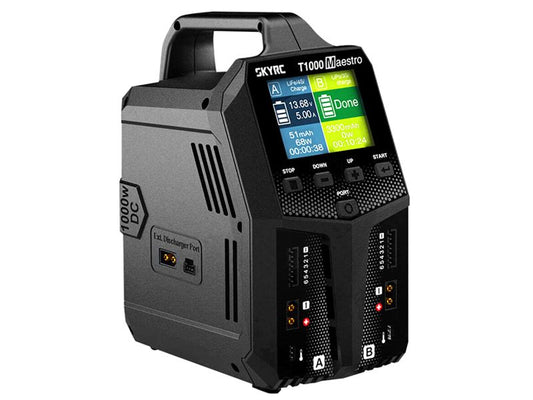 SkyRC T1000 Maestro AC/DC Ladegerät LiPo 1-6s 20A 450W