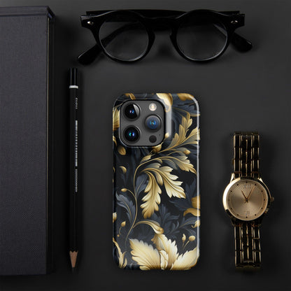 Snapcase iPhone® - Hülle "Golden Flora" - Artexio