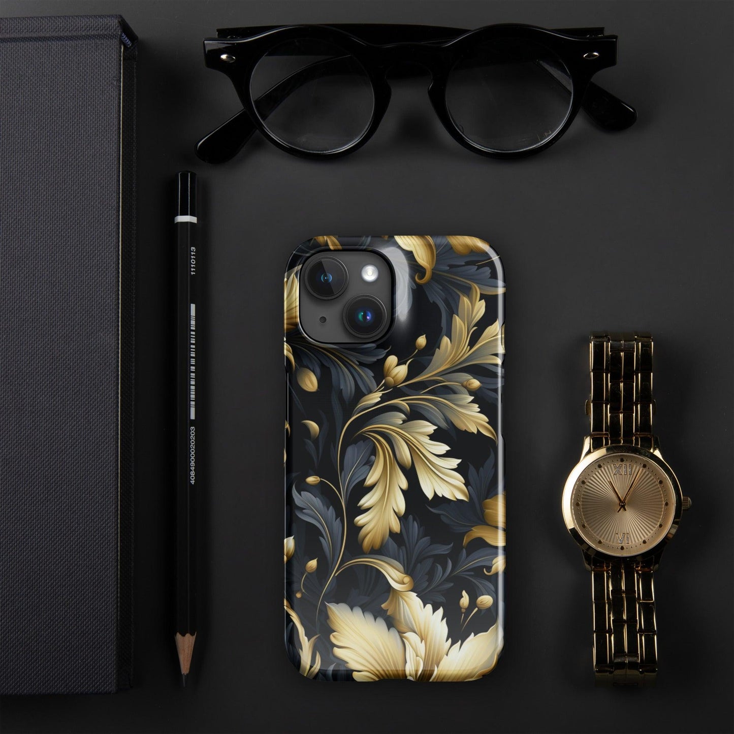 Snapcase iPhone® - Hülle "Golden Flora" - Artexio