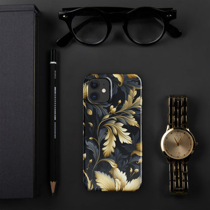 Snapcase iPhone® - Hülle "Golden Flora" - Artexio