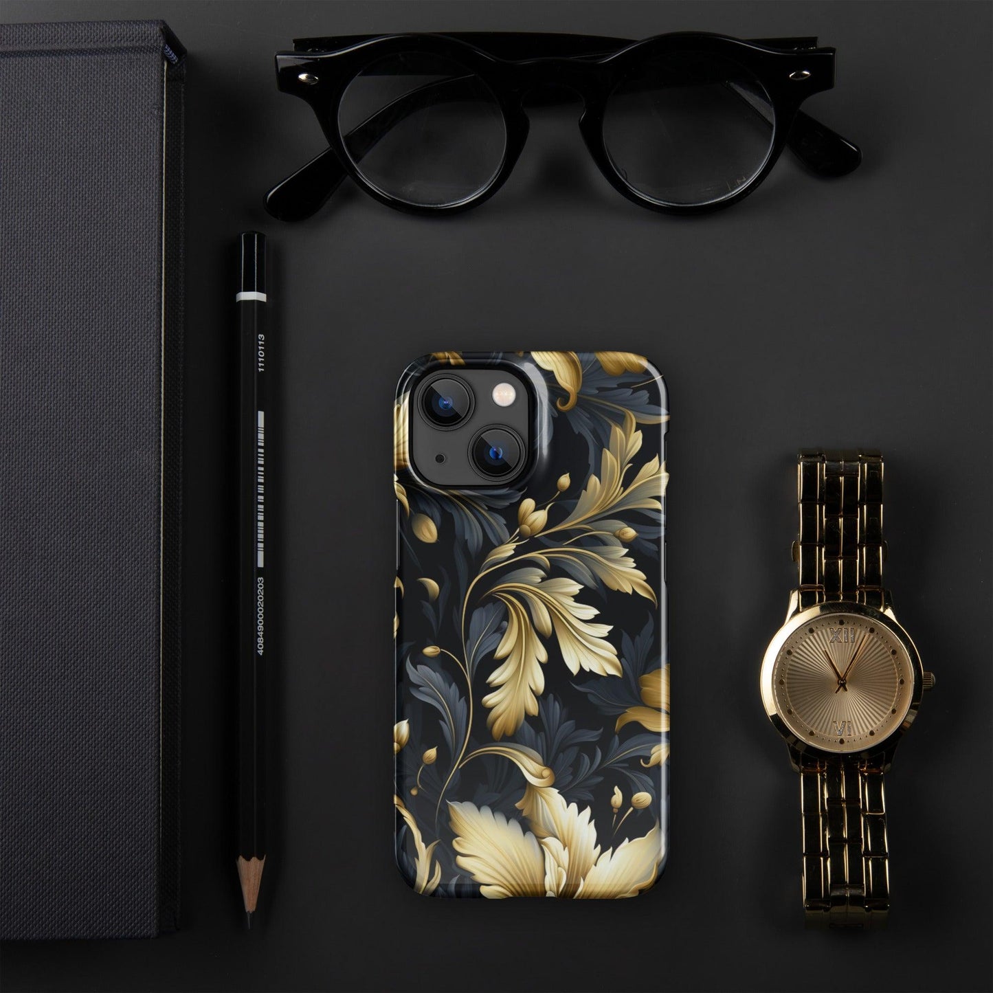 Snapcase iPhone® - Hülle "Golden Flora" - Artexio