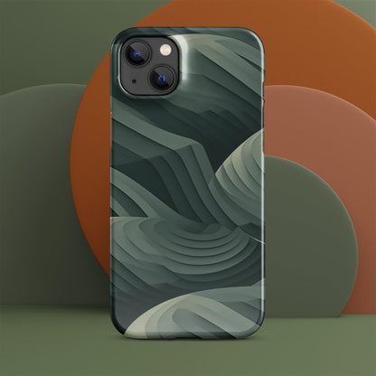 Snapcase iPhone® - Hülle "Green Tide" - Artexio