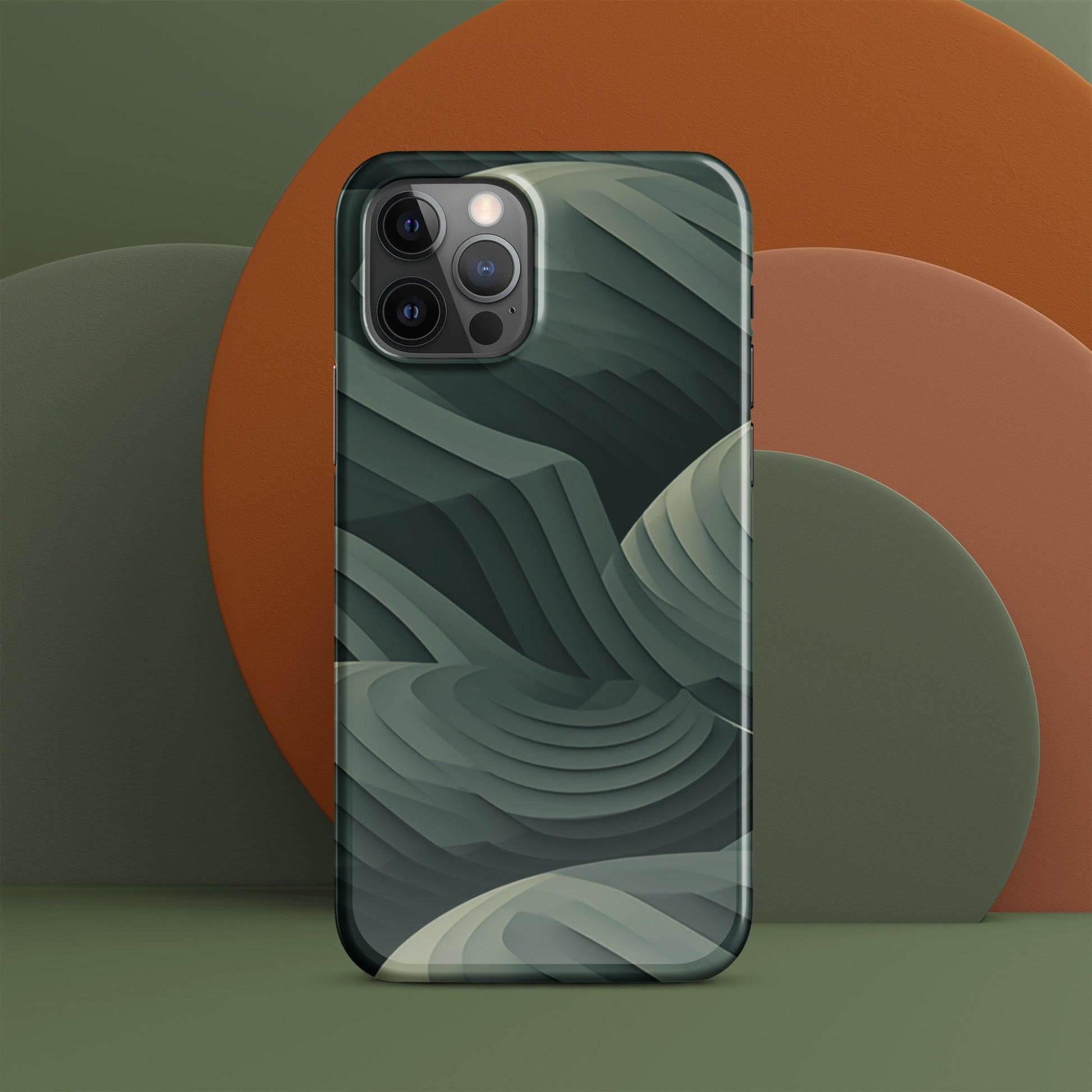 Snapcase iPhone® - Hülle "Green Tide" - Artexio