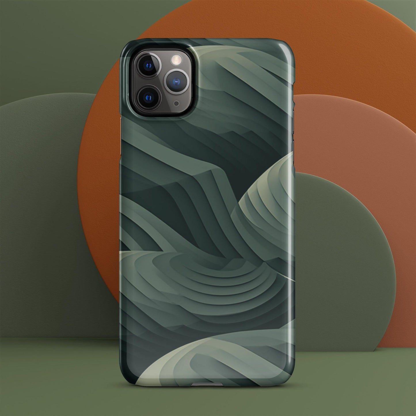 Snapcase iPhone® - Hülle "Green Tide" - Artexio