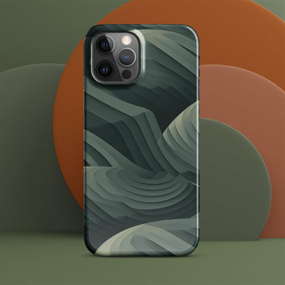 Snapcase iPhone® - Hülle "Green Tide" - Artexio