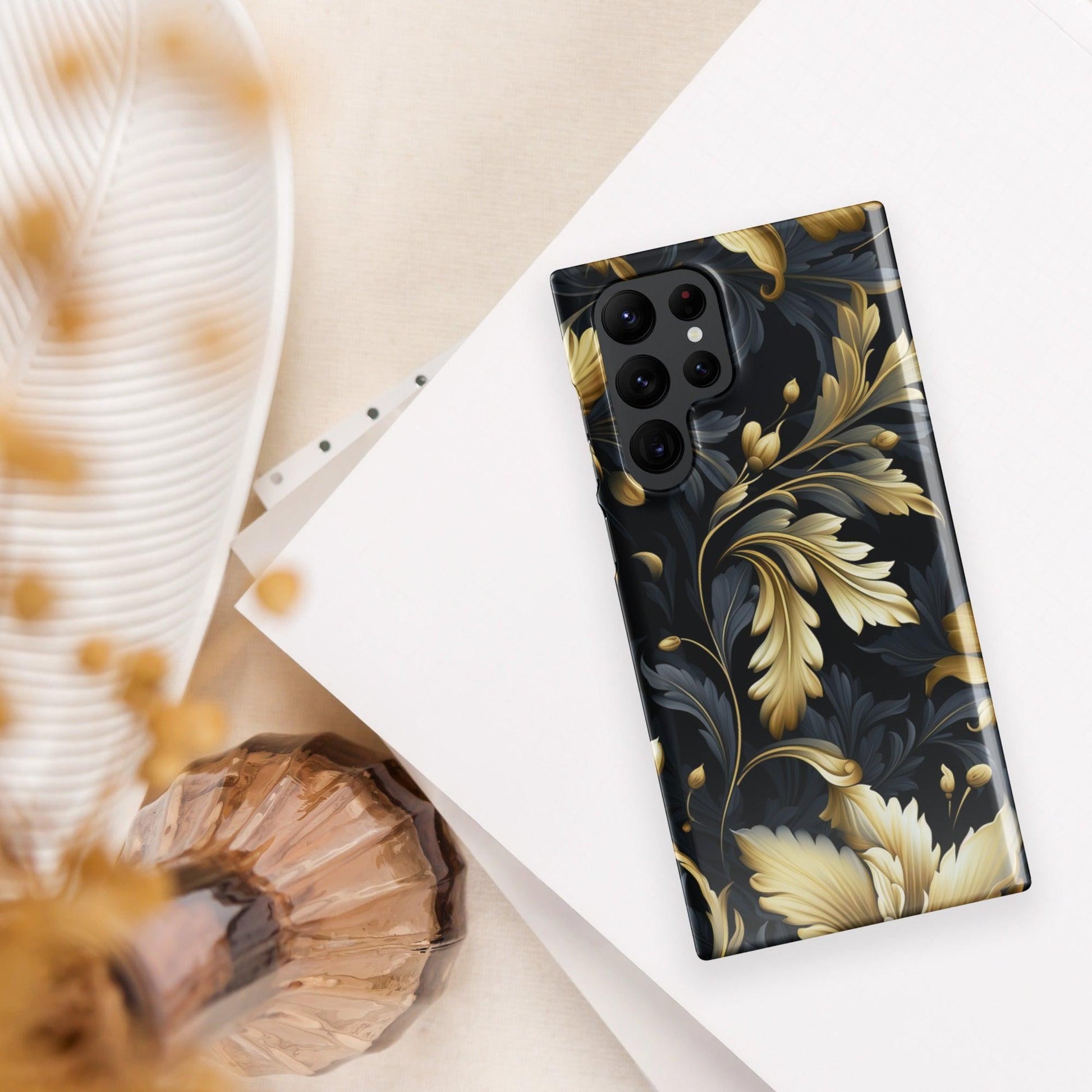 Snapcase Samsung® - Hülle "Golden Flora" - Artexio