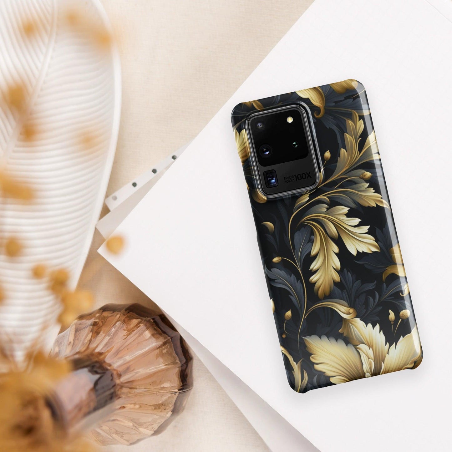 Snapcase Samsung® - Hülle "Golden Flora" - Artexio