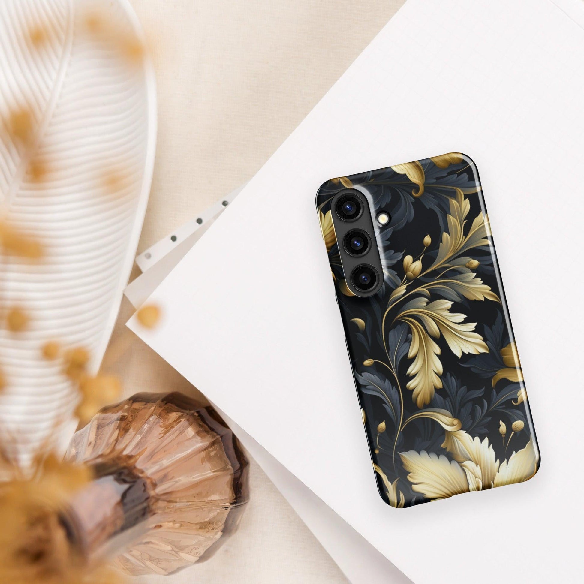 Snapcase Samsung® - Hülle "Golden Flora" - Artexio