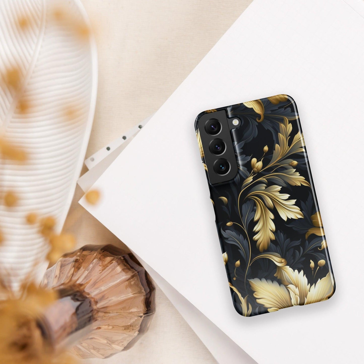 Snapcase Samsung® - Hülle "Golden Flora" - Artexio