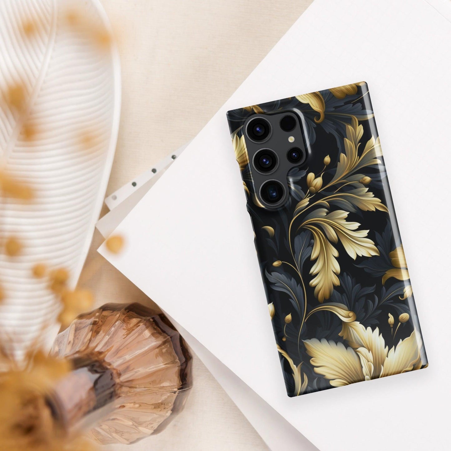 Snapcase Samsung® - Hülle "Golden Flora" - Artexio