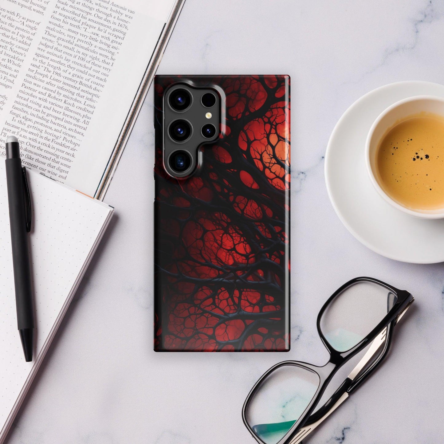 Snapcase Samsung® - Hülle "Inferno of Shadows" - Artexio