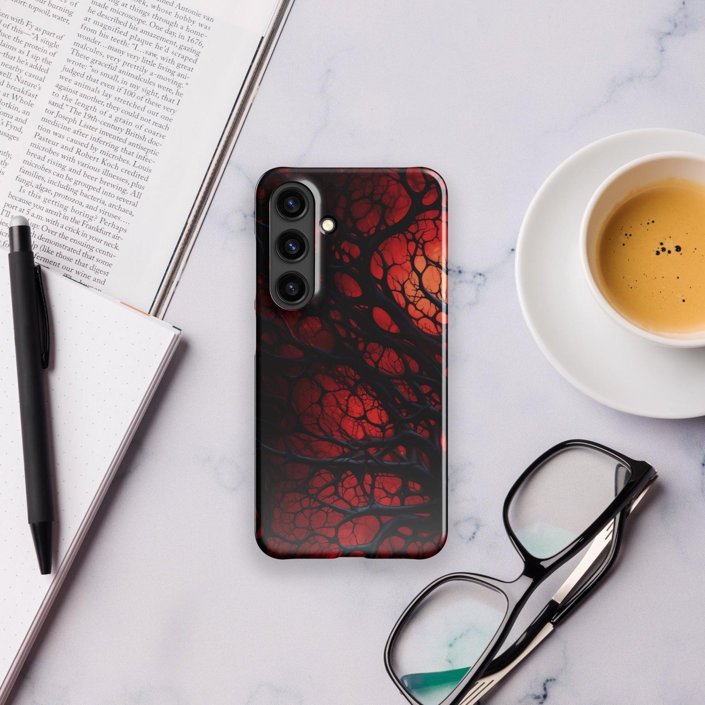 Snapcase Samsung® - Hülle "Inferno of Shadows" - Artexio