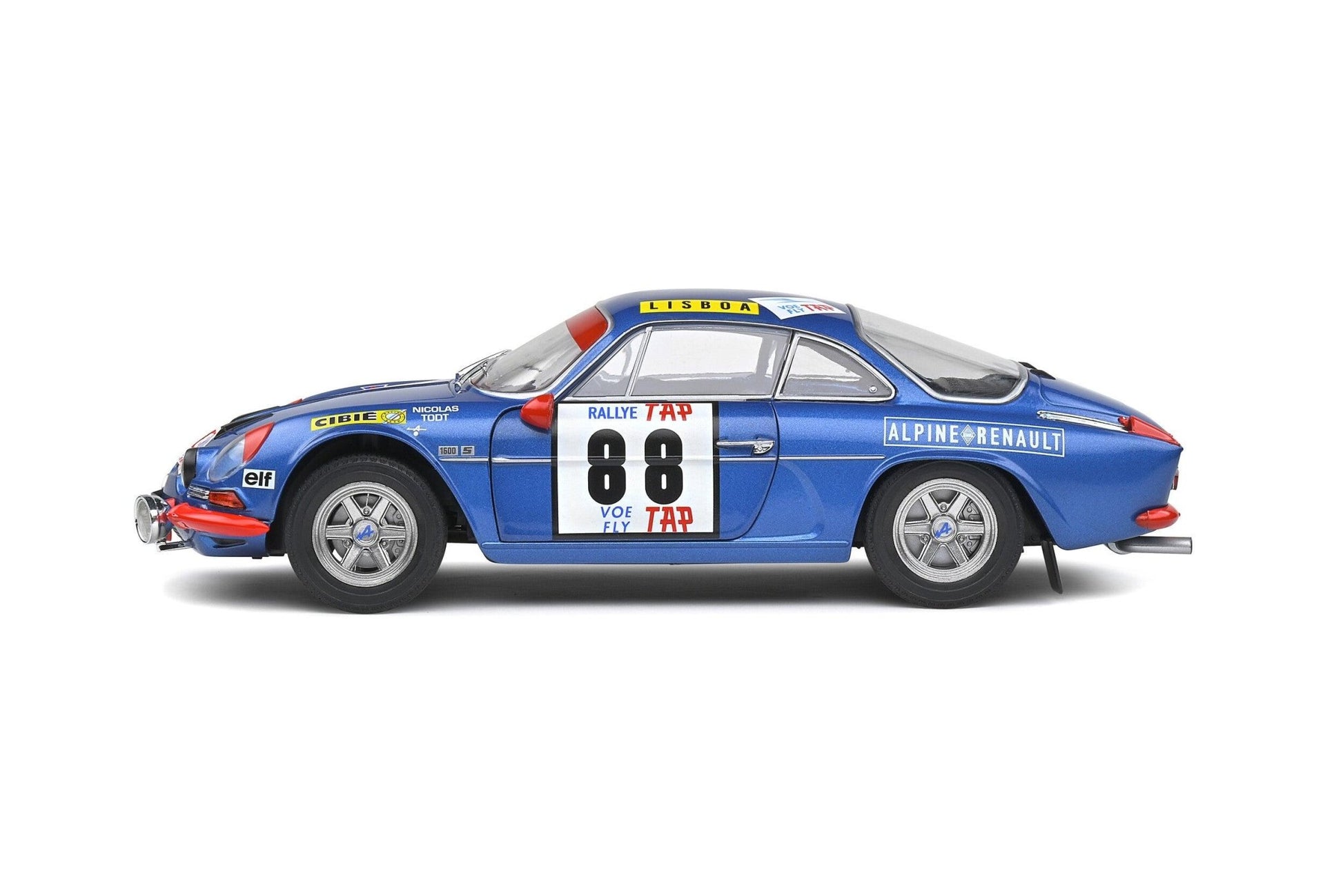 Solido Alpine A110 1600S #88 Winner Rallye Portugal 1971 1:18 Modell - Artexio