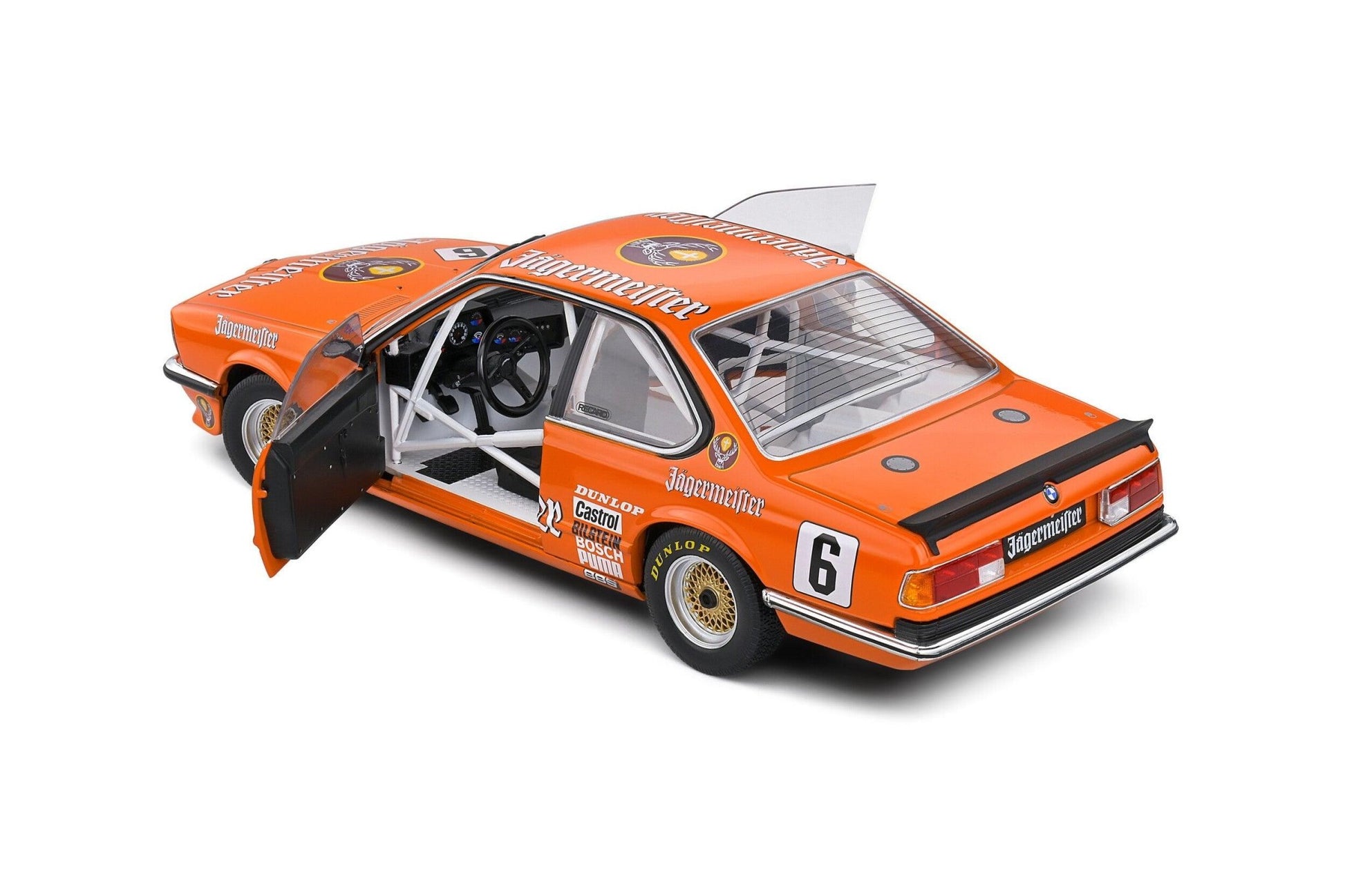 Solido BMW 635 CSI (E24) Orange #6 H.Stuck European Touring Car Championship 1984 1:18 Modell - Artexio