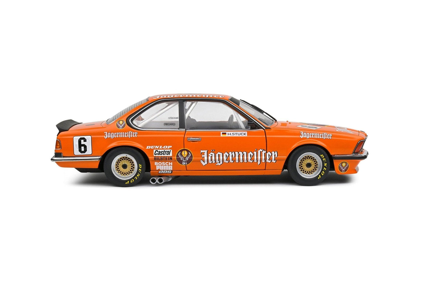 Solido BMW 635 CSI (E24) Orange 6 H.Stuck European Touring Car Championship 1984 1:18 Modell