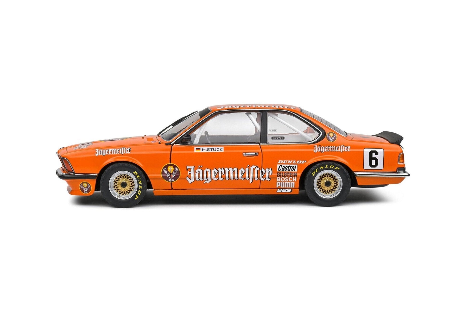Solido BMW 635 CSI (E24) Orange 6 H.Stuck European Touring Car Championship 1984 1:18 Modell