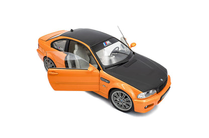 Solido BMW M3 (E46) Coupe 2000 orange/black 1:18 Modell