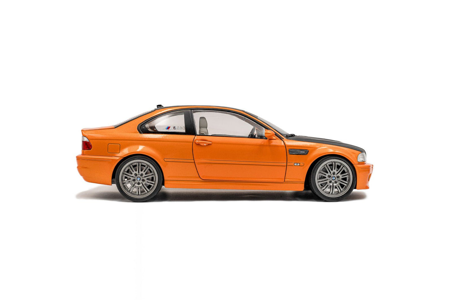 Solido BMW M3 (E46) Coupe 2000 orange/black 1:18 Modell