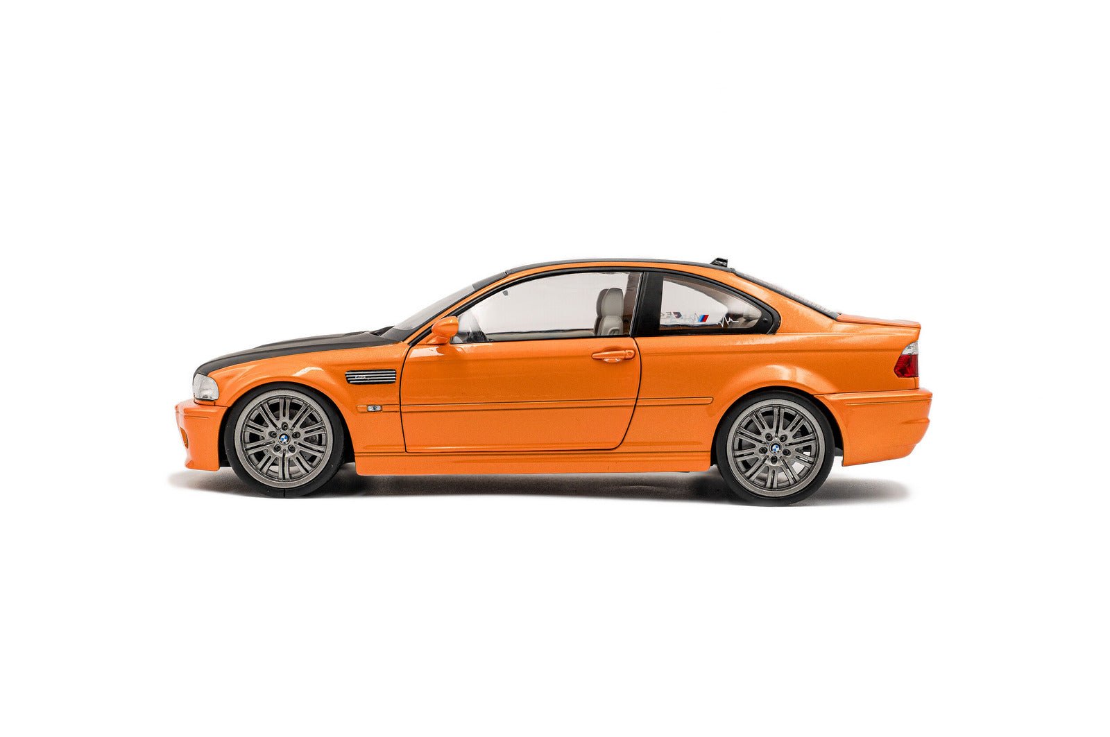 Solido BMW M3 (E46) Coupe 2000 orange/black 1:18 Modell