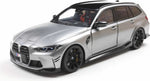 Solido BMW M3 (G81) Competition M XDrive Touring 2024 frozen gray pure metallic 1:18 model