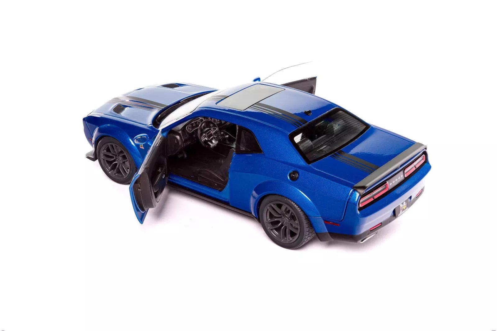 Solido Dodge Challenger R/T Scat Pack Widebody 2023 - Blue 1:18 Modell - Artexio