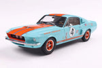 Solido Ford Mustang Shelby GT500 4 Gulf Racing Tribute 1967 1:18 model