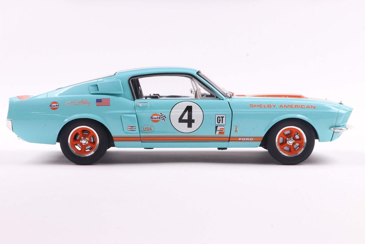 Solido Ford Mustang Shelby GT500 4 Gulf Racing Tribute 1967 1:18 Modell