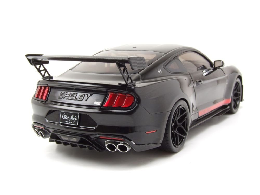 Solido Ford Mustang Shelby GT500 Code Red 2022 Black 1:18 Modell