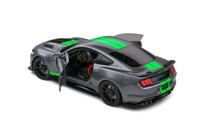 Solido Ford Shelby GT500 2020 - Grey/Green Stripe 1:18 Modell - Artexio