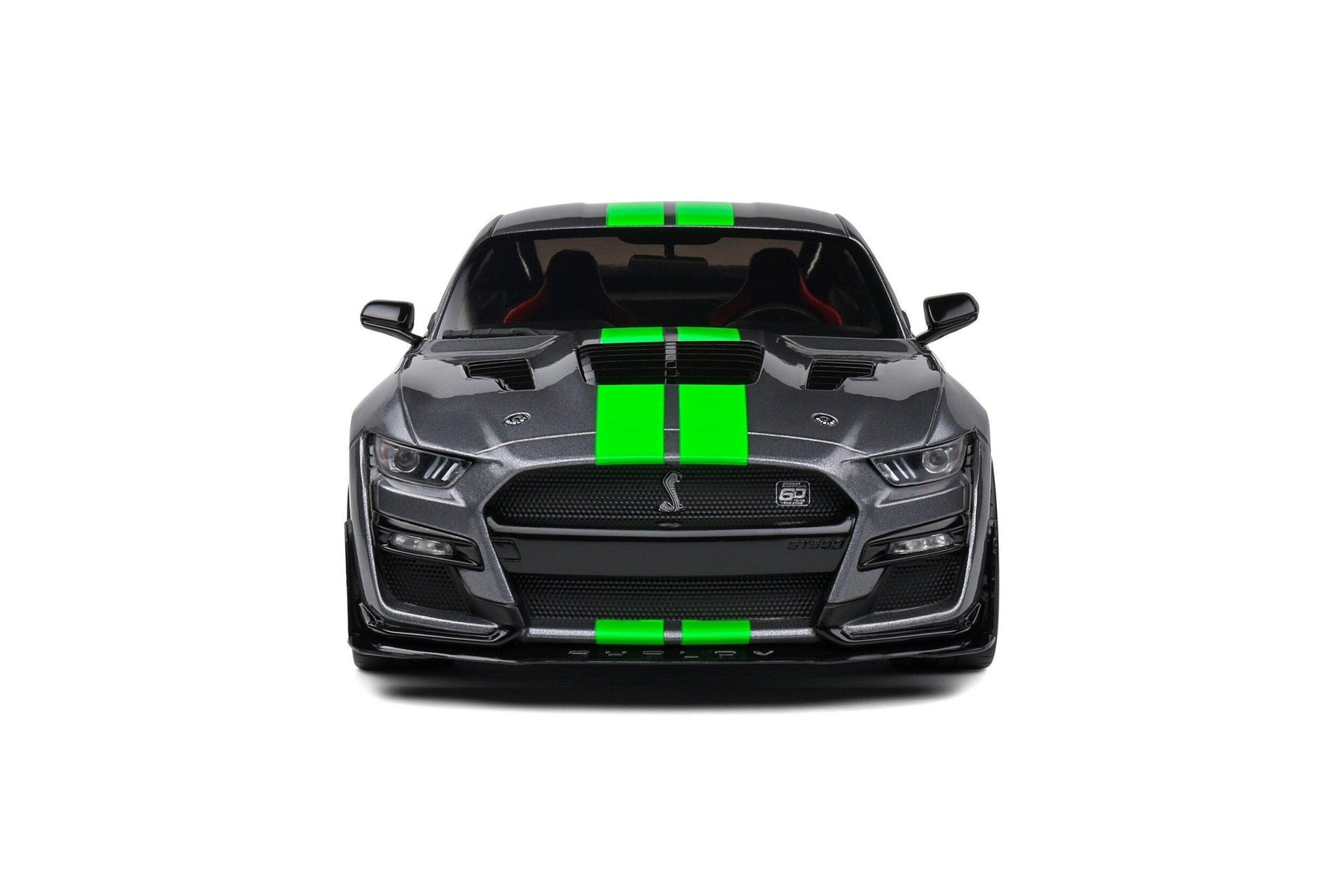 Solido Ford Shelby GT500 2020 - Grey/Green Stripe 1:18 Modell - Artexio