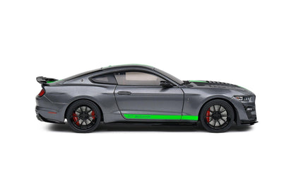 Solido Ford Shelby GT500 2020 - Grey/Green Stripe 1:18 Modell - Artexio