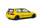 Solido Honda Civic (EG6) 1991 - Yellow 1:18 model