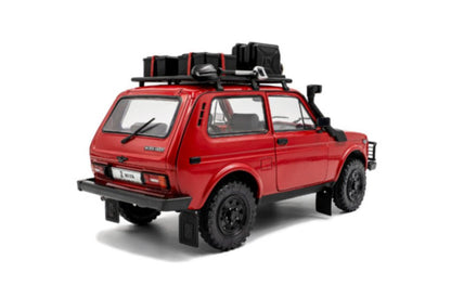 Solido Lada Niva 4x4 1980 red 1:18 model