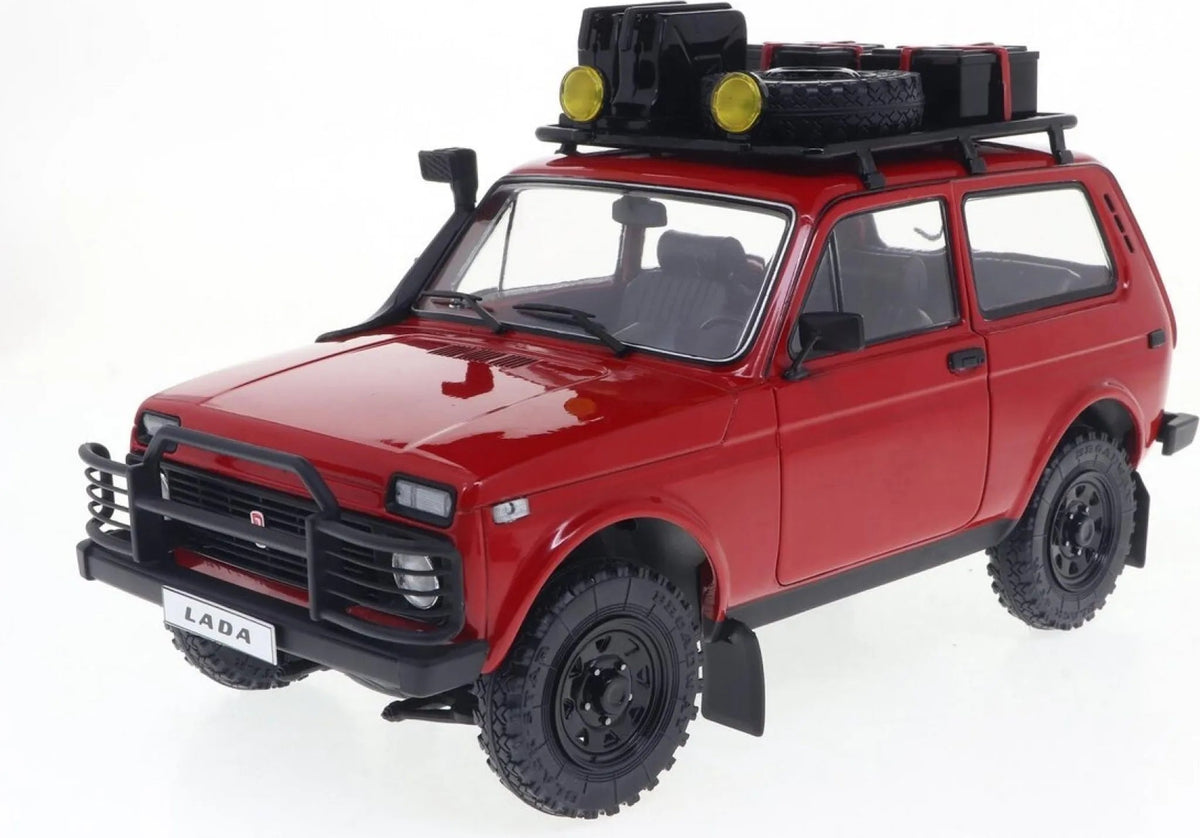 Solido Lada Niva 4x4 1980 red 1:18 model