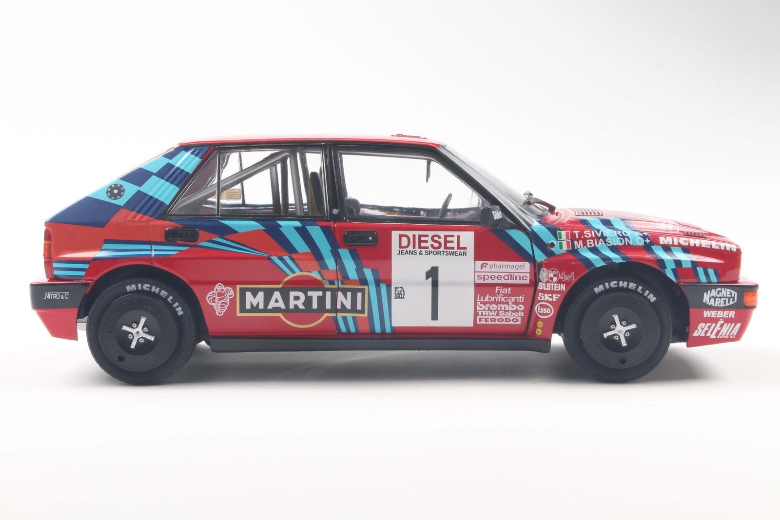 Solido Lancia Delta HF Integrale 1 Winner Rally San Remo 1989 1:18 Modell