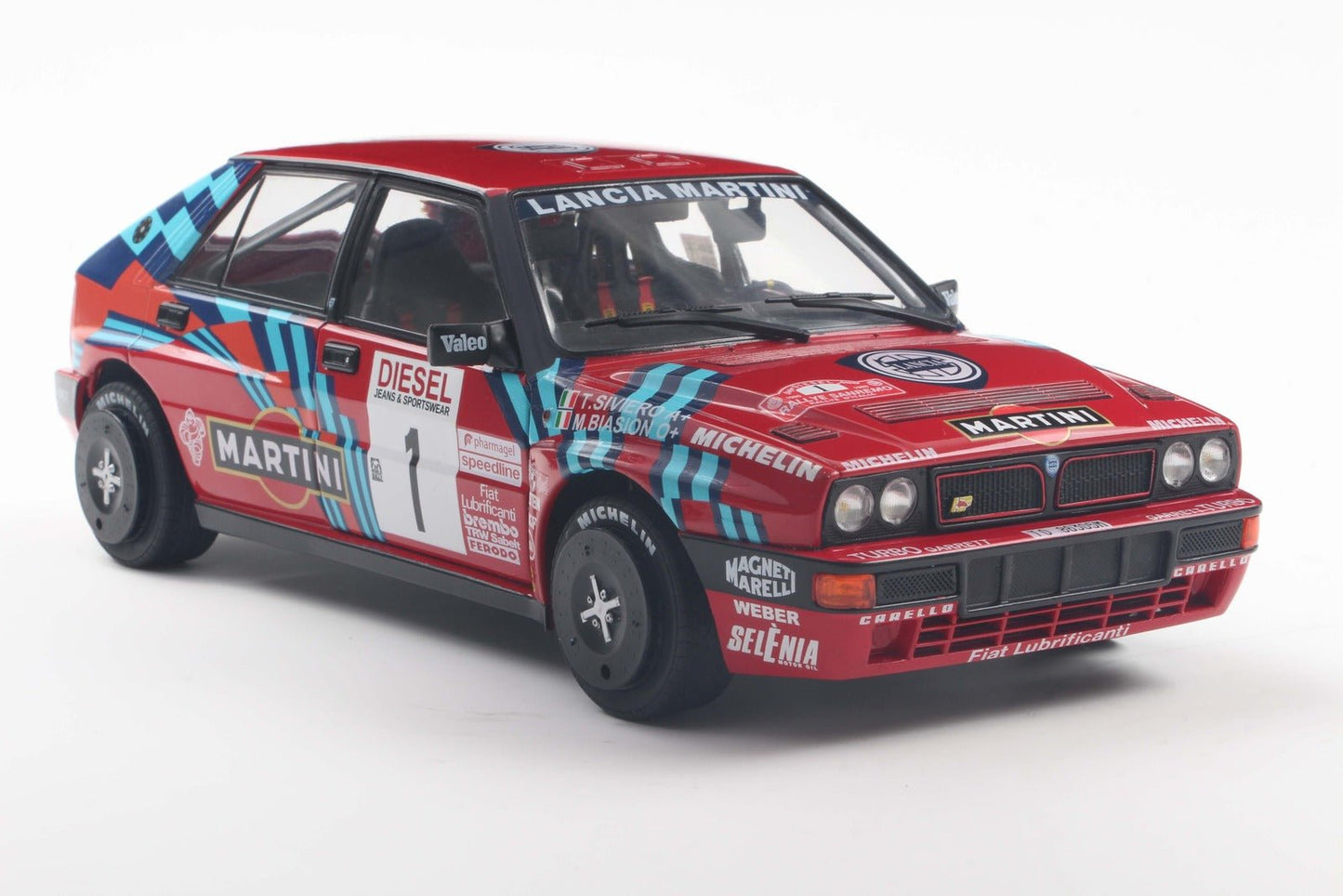 Solido Lancia Delta HF Integrale 1 Winner Rally San Remo 1989 1:18 Modell