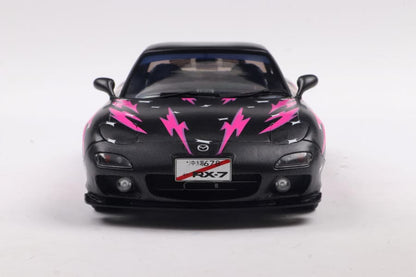 Solido Mazda RX7 (FD3) RS Works Itasha Club 1994 pink/black 1:18 Modell